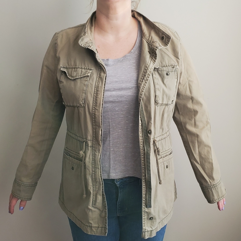 Old Navy Women's Utility Jacket Green